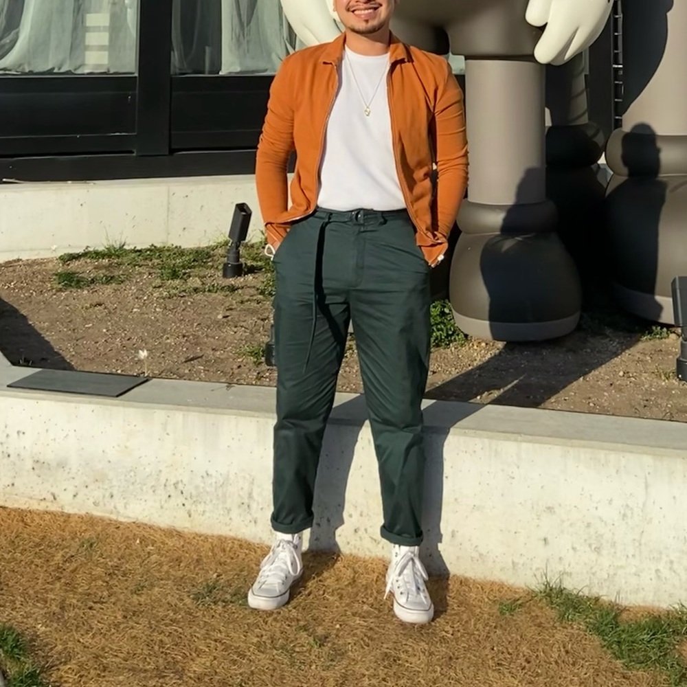 ASOS Zipper Jersey Jacket - Picture 9 of 10
